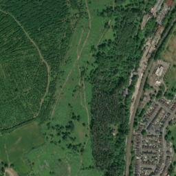 Llanbradach map(satellite map)