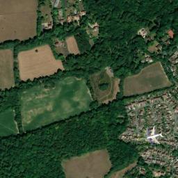 Satellite view of Gerrards Cross Golf Club