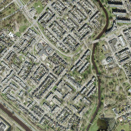 Leest map(satellite map)