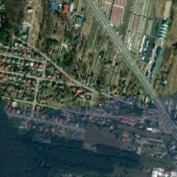 Tuszyn map(satellite map)