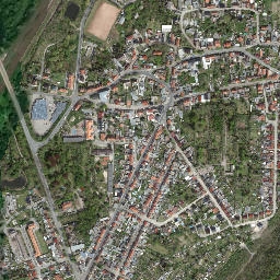 Holzweißig map(satellite map)