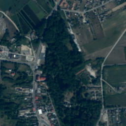 Ujazd map(satellite map)