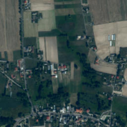Rzeczyca map(satellite map)