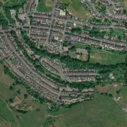 Abertridwr map(satellite map)