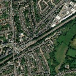 Harold Wood map(satellite map)
