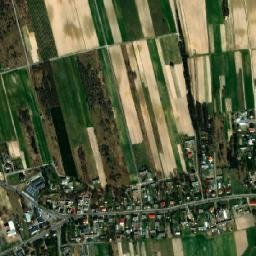 Ułęż map(satellite map)