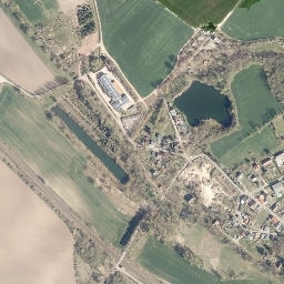 Trebitz map(satellite map)