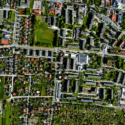 Łask map(satellite map)