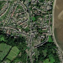 City and County of Swansea map(satellite map)