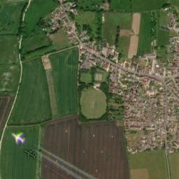 Badminton, South Gloucestershire GL9, UK High Resolution Satellite Map