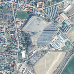 Klostermansfeld map(satellite map)