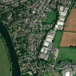 Bourne End map(satellite map)