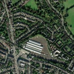 Finchley Road, London Borough of Barnet High Resolution Satellite Map