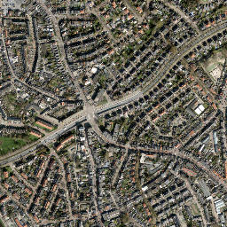 Zandberg map(satellite map)