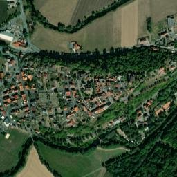 Trendelburg map(satellite map)