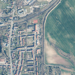 Benndorf map(satellite map)
