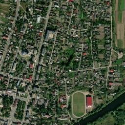 Dubrovytsya map(satellite map)