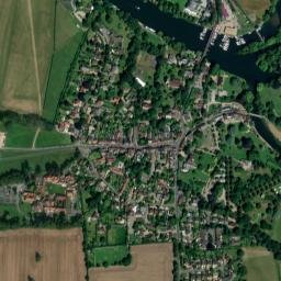 Cookham map(satellite map)