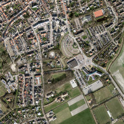 Domburg map(satellite map)