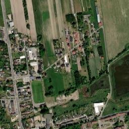 Dłutów map(satellite map)