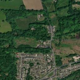 Bridgend county borough map(satellite map)