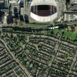 Royal Route, Wembley, Greater London HA9 High Resolution Satellite Map