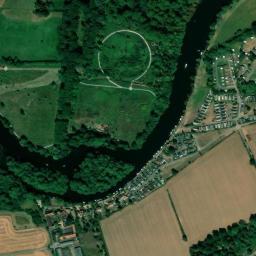 Satellite view of Temple Golf Course