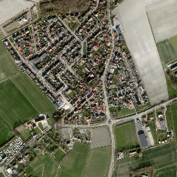 Aagtekerke map(satellite map)