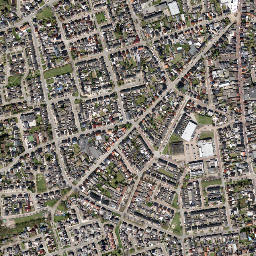 Sint Willebrord map(satellite map)