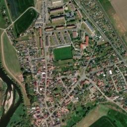 Laußig map(satellite map)