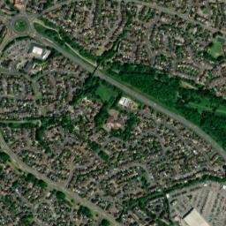 Pear Tree Road, Bradley Stoke, South Gloucestershire High Resolution Satellite Map