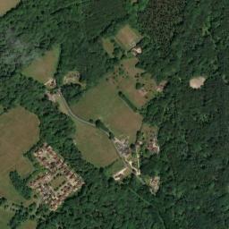 Satellite view of Greys Green Golf Course