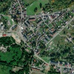 Łęknica map(satellite map)