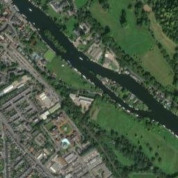 Henley-on-Thames map(satellite map)