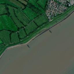 Beach Rd, Newport NP10, UK High Resolution Satellite Map