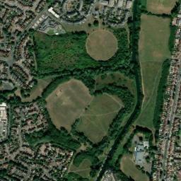 Satellite view of Brent Valley Public Golf Course