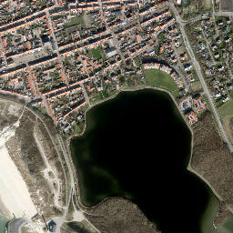 Westkapelle map(satellite map)