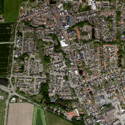 Halsteren map(satellite map)