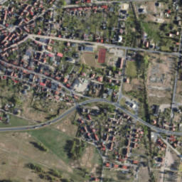 Przemków map(satellite map)