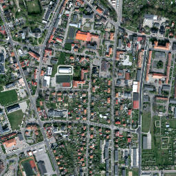 Milicz map(satellite map)