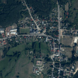 Inowłódz map(satellite map)