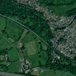 1 Hensol Road, Miskin, Pontyclun, Rhondda High Resolution Satellite Map