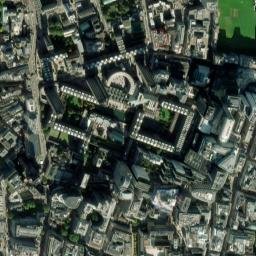 Barbican map(satellite map)
