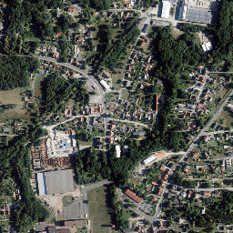 Krauschwitz map(satellite map)