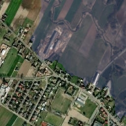 Kraszewice map(satellite map)