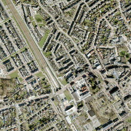 Salderes map(satellite map)