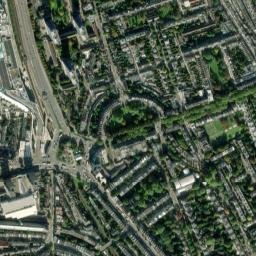 White City, London, Greater London W12 7SL, UK High Resolution Satellite Map
