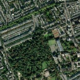  Royal Borough of Kensington and Chelsea, W11, UK High Resolution Satellite Map
