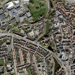 Goes map(satellite map)