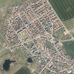 Lieskau map(satellite map)